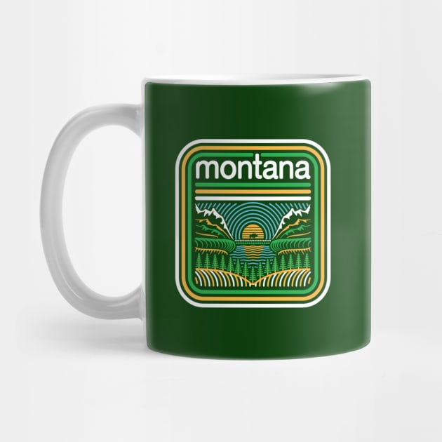 MONTANA - CG STATES #10/50 by Chris Gallen